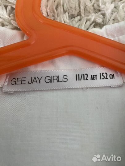 Рубашка для девочки белая