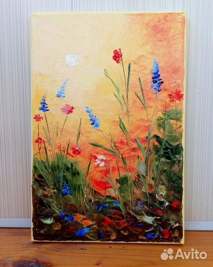 Авторская картина маслом 
