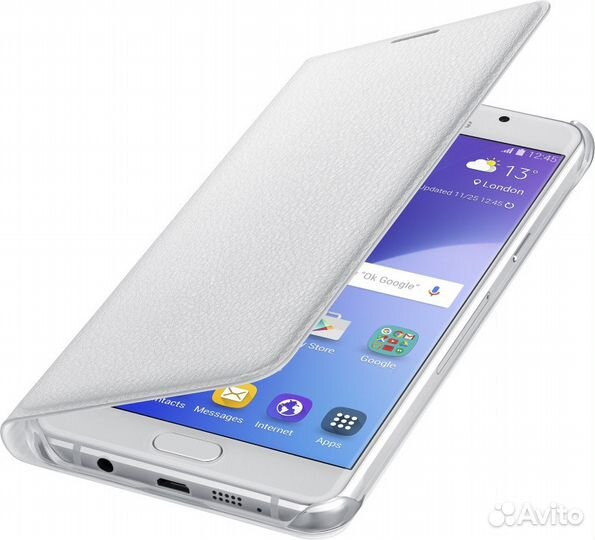 Оригинал Чехол Flip Wallet Samsung A5 (2016) белый