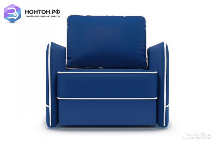 Кресло еврокнижка Энерджи темно-синее