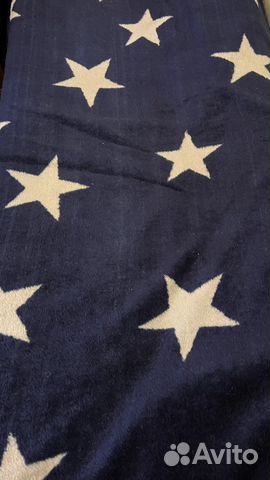 Плед со звездами бу