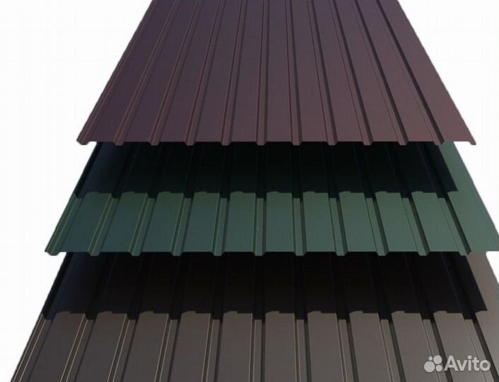 Профилированный лист мп-20 0,5x1150х2000 цветной