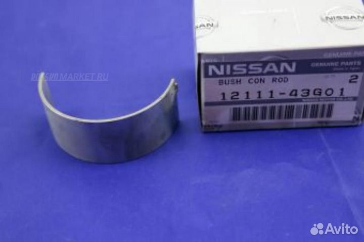 Nissan 12111-43G01 Вкладыши шатунные