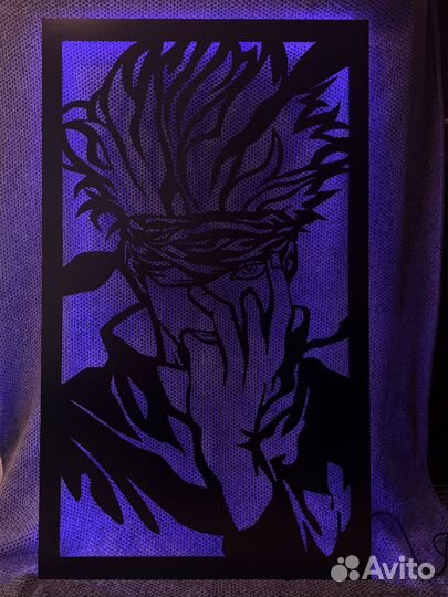 Картина-ночник Сатору Годзё (Satoru Gojo)