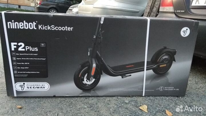 Электросамокат Segway Ninebot KickScooter F2 plus