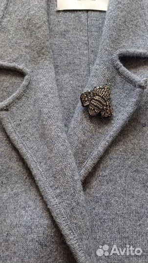 Пальто женское трикотажное