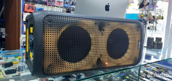 Акустика беспроводная Digivolt караоке подсветка