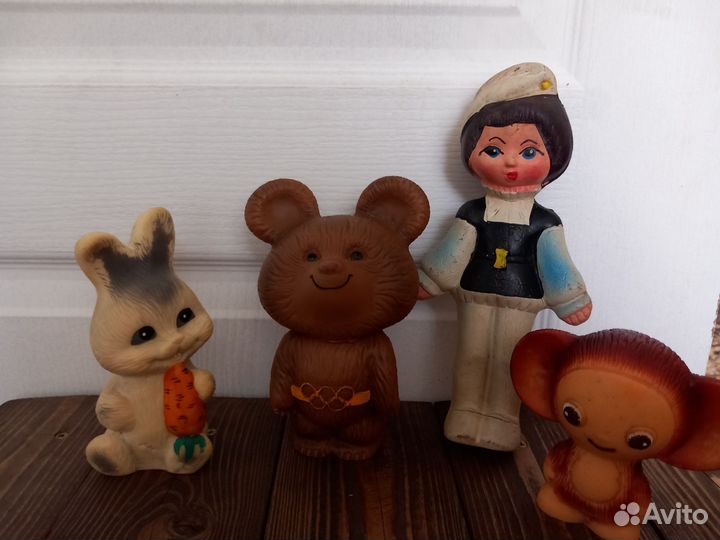 Резиновые игрушки СССР