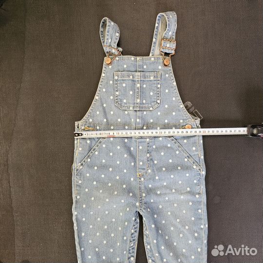 Джинсовый комбинезон для девочки