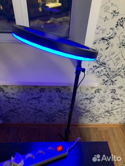 Кольцевая лампа 26см RGB