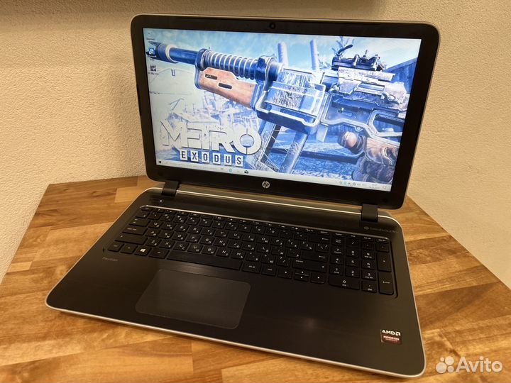 Игровой HP 4 ядра AMD A10 6Gb SSD+750Gb Radeon R7