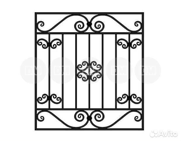 Кованые решетки на окна