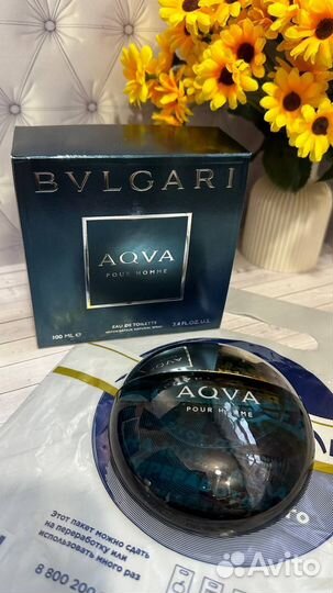 Bvlgari Aqva pour homme 100 мл откр