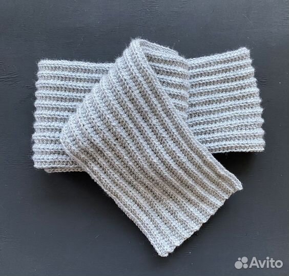 Шарф вязаный