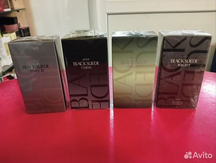 Avon Black Suede Dark.Touch.Real.Night