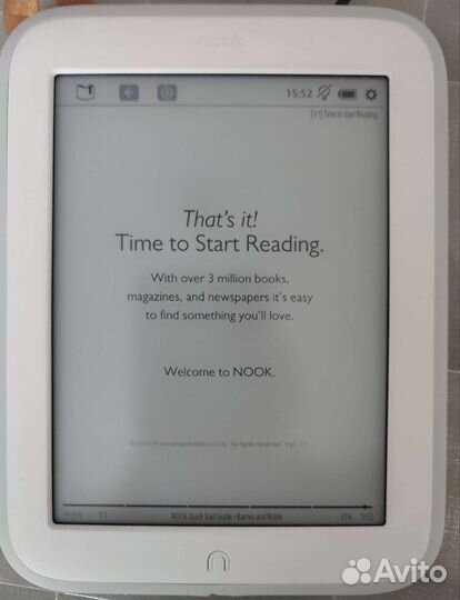 Электронная книга nook Clowlight
