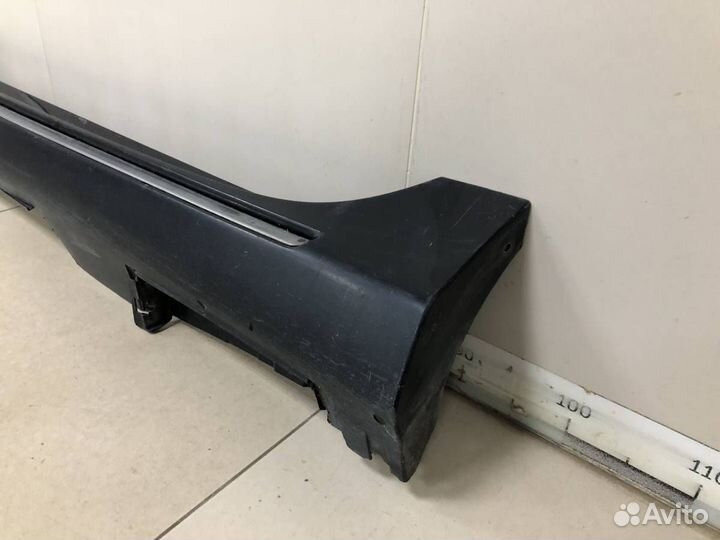 Накладка на порог наружная Toyota Camry V50 2011-2017