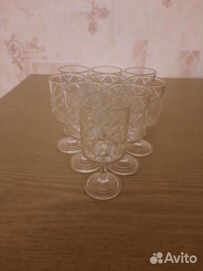 Рюмки хрусталь СССР