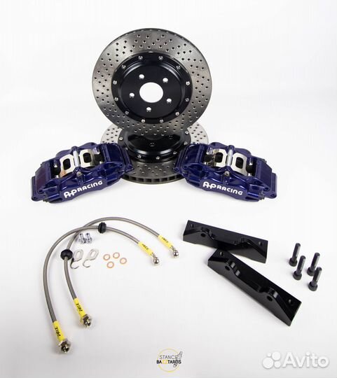 Тюнинг тормозов Renault Megane усиленные Ap Racing