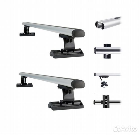 Багажник Интер аэро в штатное место авто