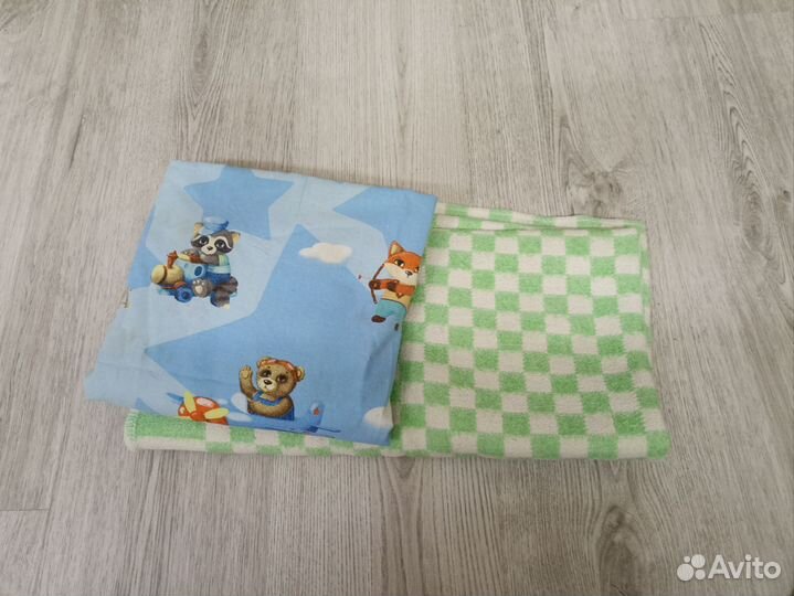 Одеяло байковое детское