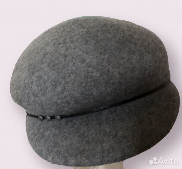 Кепка берет женская шапка убор шерсть новая