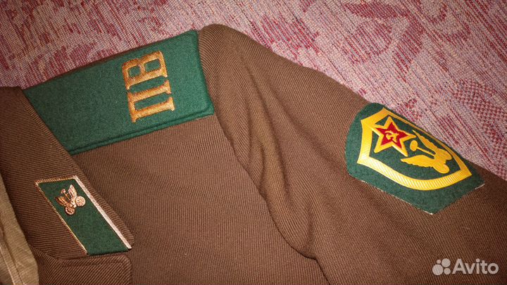 Китель дембельский пограничника-автомобилиста пв