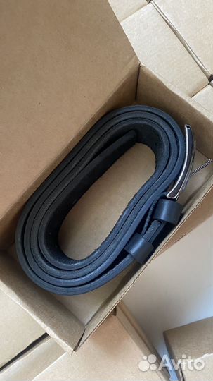 Мужской кожаный ремень ручной работы