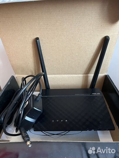 Роутер Аzuz RT-N11P в коробке со шнурами, с докум