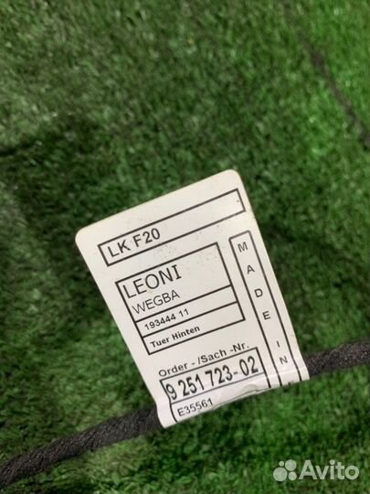 Проводка двери задняя Bmw 1 F20 N13B16A 2012