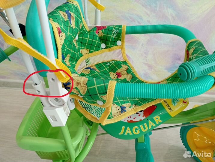 Велосипед трехколесный детский