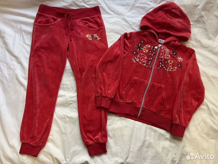 Велюровый костюм wanex