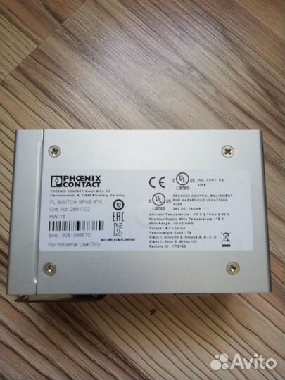 Phoenix Contact switch, 8 портов. (№ 2891002)