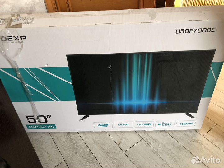 Телевизор dexp 50
