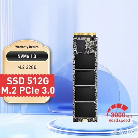 3500 Мб/с Новый M.2 SSD nvme 512гб Kingbank KP230