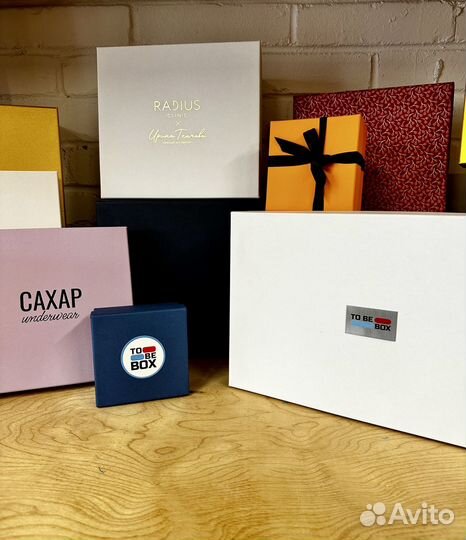 Изготовление коробок с логотипом на заказ