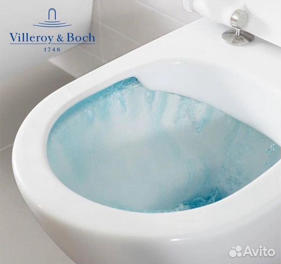 Villeroy & Boch Avento 5656HR01 Подвесной унитаз