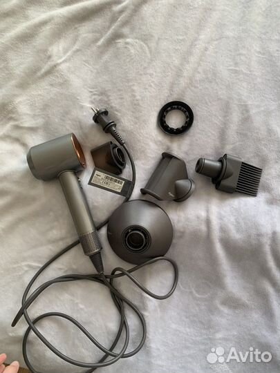 Фен dyson supersonic HD07 никель/медь
