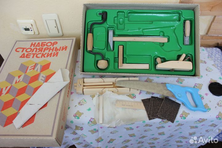 Набор столярный детский умелец в родной коробке СС