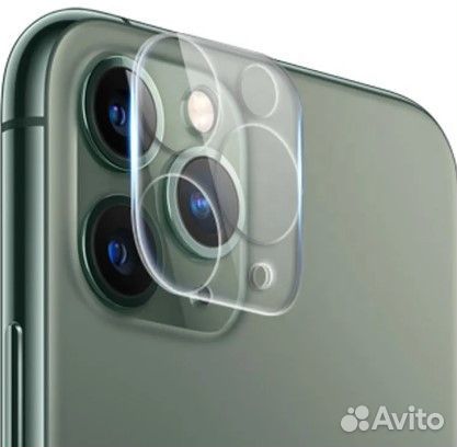 Стекло на заднюю камеру прозрачное iPhone 12ProMax