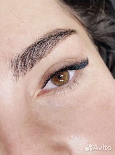 Наращивание ресниц,ламинирование бровей