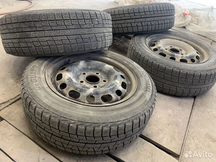 Колеса в сборе r15 зимние 5 114.3