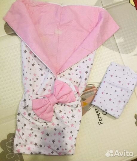 Конверт на выписку летний