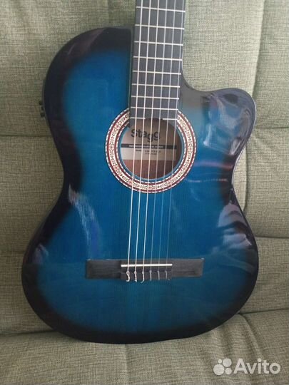 Классическая гитара Stagg C546TCE-BLS