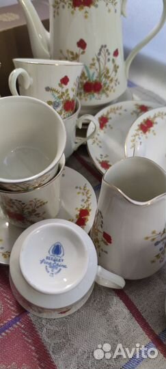 Сервиз чайно-кофейный Budlet fine China ivory