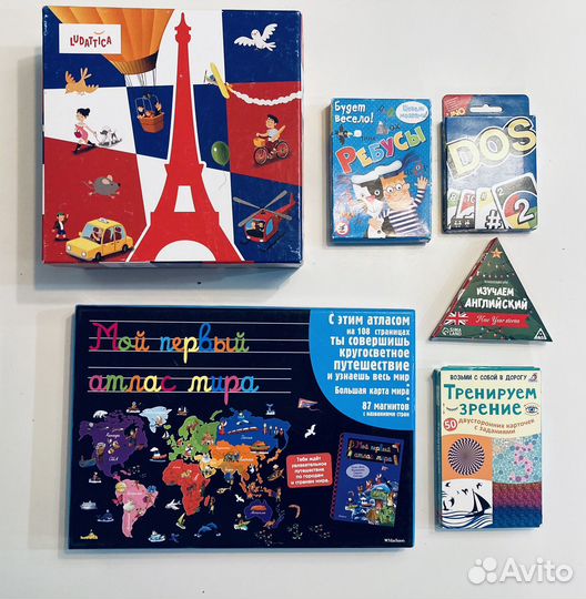 Настольные игры, пазлы