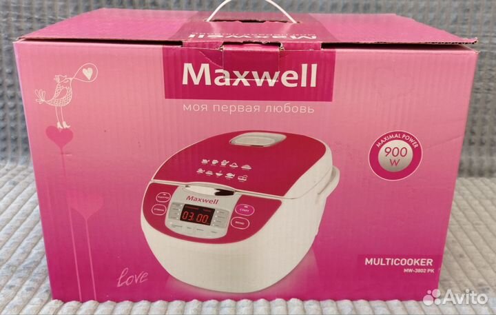 Мультиварка maxwell новая