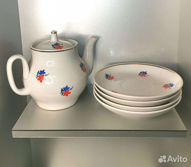 Блюдца винтаж фарфор СССР