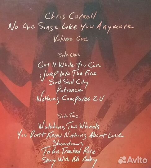 Chris Cornell - No One Sings Like You Anymore (LP)