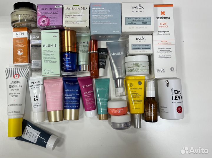 Крем elemis, babor, sunday riley, medik8